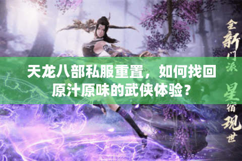 天龙八部私服重置，如何找回原汁原味的武侠体验？