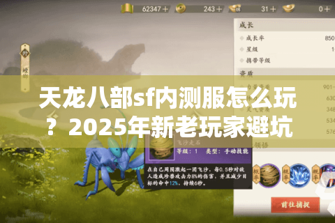 天龙八部sf内测服怎么玩？2025年新老玩家避坑指南全解析