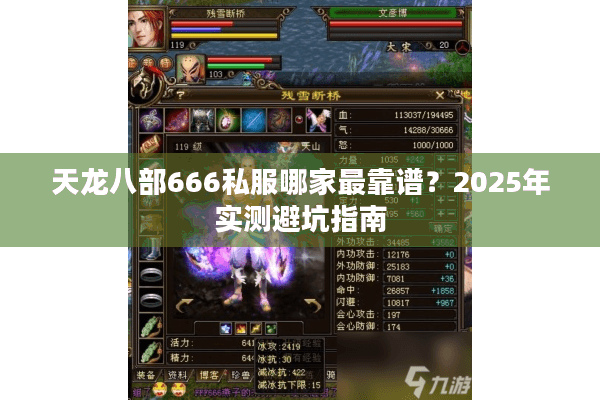 天龙八部666私服哪家最靠谱？2025年实测避坑指南