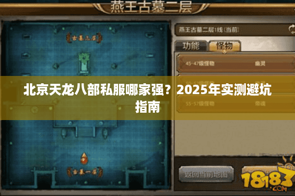 北京天龙八部私服哪家强？2025年实测避坑指南