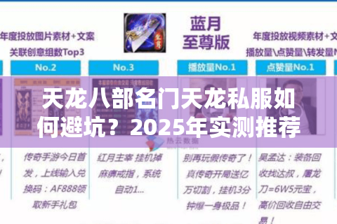 天龙八部名门天龙私服如何避坑？2025年实测推荐这三个私服