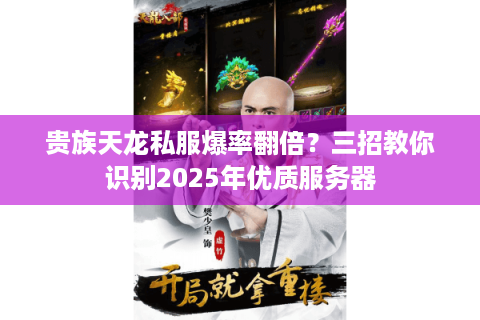 贵族天龙私服爆率翻倍？三招教你识别2025年优质服务器