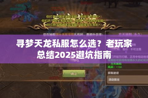 寻梦天龙私服怎么选?老玩家总结2025避坑指南 寻梦天龙私服怎么选?老玩家总结2025避坑指南