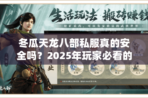 冬瓜天龙八部私服真的安全吗？2025年玩家必看的避坑指南