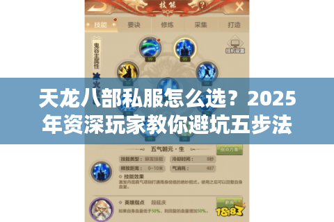 天龙八部私服怎么选？2025年资深玩家教你避坑五步法
