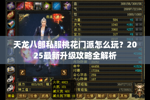 天龙八部私服桃花门派怎么玩？2025最新升级攻略全解析