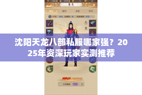 沈阳天龙八部私服哪家强？2025年资深玩家实测推荐