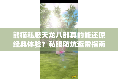 熊猫私服天龙八部真的能还原经典体验?私服防坑避雷指南 熊猫私服天龙八部真的能还原经典体验?私服防坑避雷指南