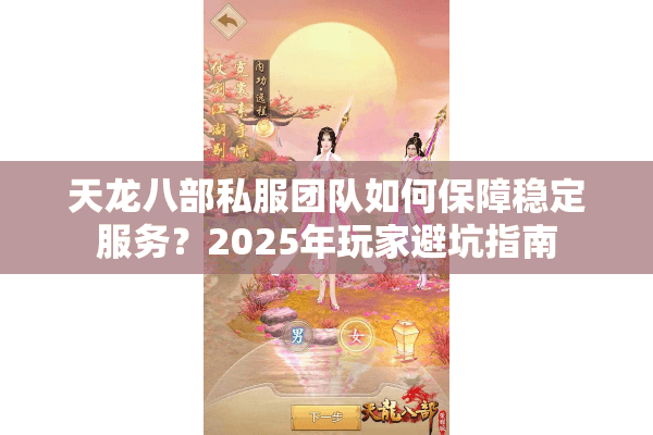 天龙八部私服团队如何保障稳定服务？2025年玩家避坑指南