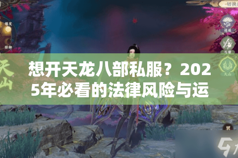 想开天龙八部私服？2025年必看的法律风险与运营指南