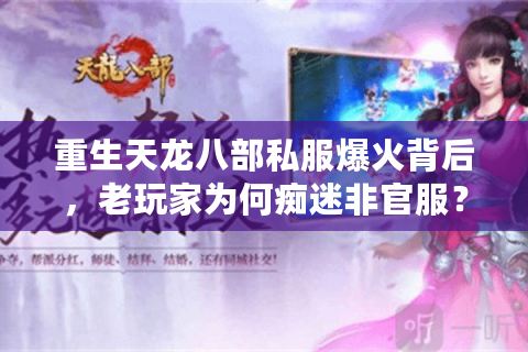 重生天龙八部私服爆火背后，老玩家为何痴迷非官服？