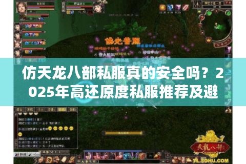 仿天龙八部私服真的安全吗？2025年高还原度私服推荐及避坑指南