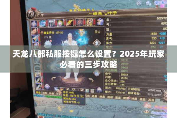 天龙八部私服按键怎么设置？2025年玩家必看的三步攻略