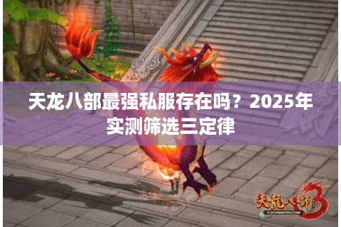 天龙八部最强私服存在吗？2025年实测筛选三定律