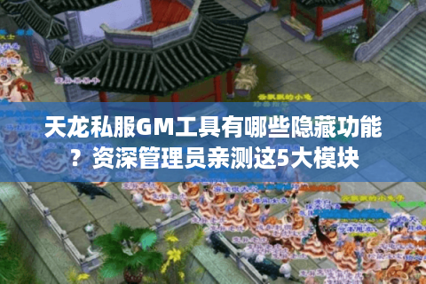 天龙私服GM工具有哪些隐藏功能？资深管理员亲测这5大模块