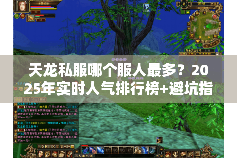 天龙私服哪个服人最多？2025年实时人气排行榜+避坑指南