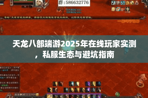 天龙八部端游2025年在线玩家实测，私服生态与避坑指南