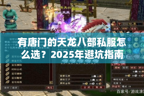 有唐门的天龙八部私服怎么选？2025年避坑指南