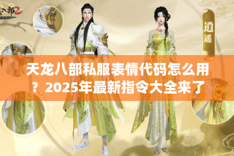 天龙八部私服表情代码怎么用？2025年最新指令大全来了