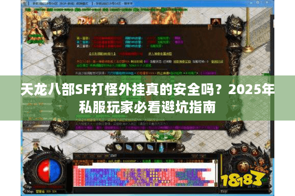 天龙八部SF打怪外挂真的安全吗？2025年私服玩家必看避坑指南