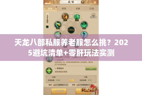 天龙八部私服养老服怎么挑？2025避坑清单+零肝玩法实测