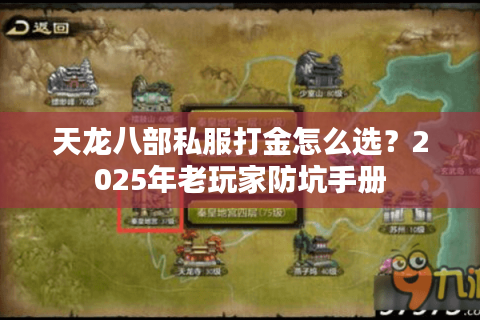 天龙八部私服打金怎么选？2025年老玩家防坑手册