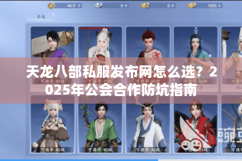 天龙八部私服发布网怎么选？2025年公会合作防坑指南