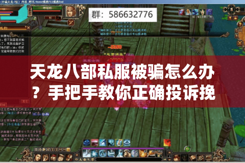 天龙八部私服被骗怎么办？手把手教你正确投诉挽回损失