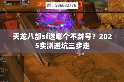 天龙八部sf选哪个不封号？2025实测避坑三步走