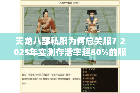 天龙八部私服为何总关服？2025年实测存活率超80%的服务器如何筛选