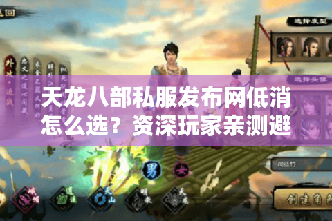 天龙八部私服发布网低消怎么选？资深玩家亲测避坑路线