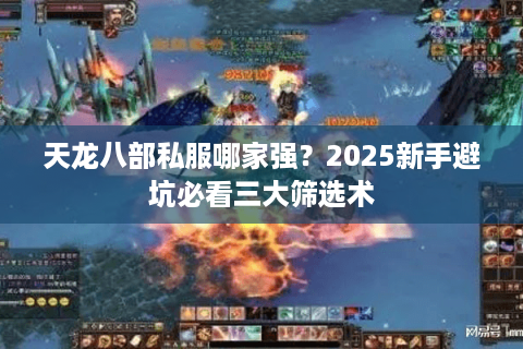 天龙八部私服哪家强？2025新手避坑必看三大筛选术