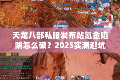 天龙八部私服发布站氪金陷阱怎么破？2025实测避坑清单
