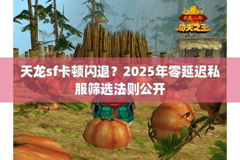 天龙sf卡顿闪退？2025年零延迟私服筛选法则公开