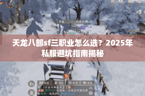 天龙八部sf三职业怎么选？2025年私服避坑指南揭秘