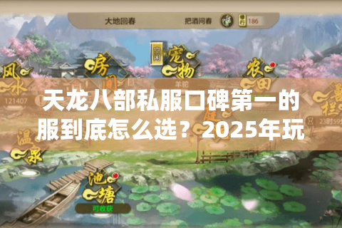 天龙八部私服口碑第一的服到底怎么选？2025年玩家实测避坑手册