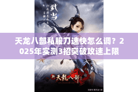 天龙八部私服刀速快怎么调？2025年实测3招突破攻速上限