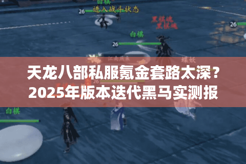 天龙八部私服氪金套路太深？2025年版本迭代黑马实测报告