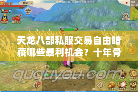 天龙八部私服交易自由暗藏哪些暴利机会？十年骨灰玩家亲测五条捡漏法则