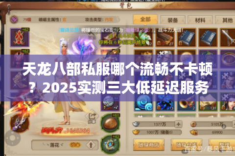 天龙八部私服哪个流畅不卡顿?2025实测三大低延迟服务器 天龙八部私服哪个流畅不卡顿?2025实测三大低延迟服务器