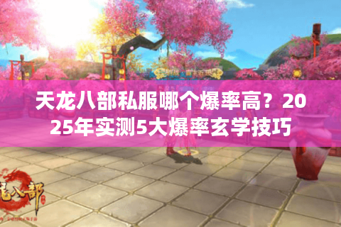 天龙八部私服哪个爆率高？2025年实测5大爆率玄学技巧