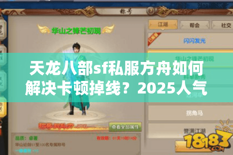 天龙八部sf私服方舟如何解决卡顿掉线？2025人气私服真实测评