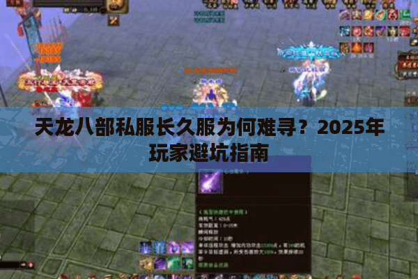 天龙八部私服长久服为何难寻?2025年玩家避坑指南 天龙八部私服长久服为何难寻?2025年玩家避坑指南