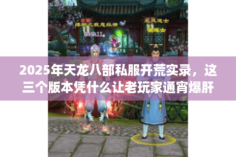2025年天龙八部私服开荒实录，这三个版本凭什么让老玩家通宵爆肝？