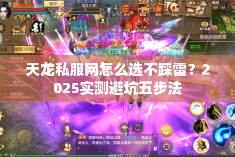 天龙私服网怎么选不踩雷？2025实测避坑五步法