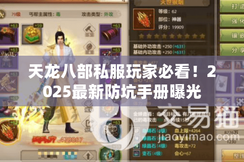 天龙八部私服玩家必看！2025最新防坑手册曝光