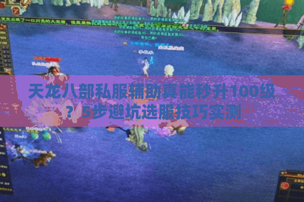天龙八部私服辅助真能秒升100级?5步避坑选服技巧实测 天龙八部私服辅助真能秒升100级?5步避坑选服技巧实测