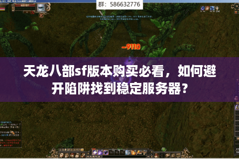 天龙八部sf版本购买必看，如何避开陷阱找到稳定服务器？