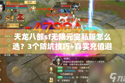 天龙八部sf无限元宝私服怎么选？3个防坑技巧+真实充值避雷