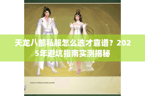 天龙八部私服怎么选才靠谱？2025年避坑指南实测揭秘